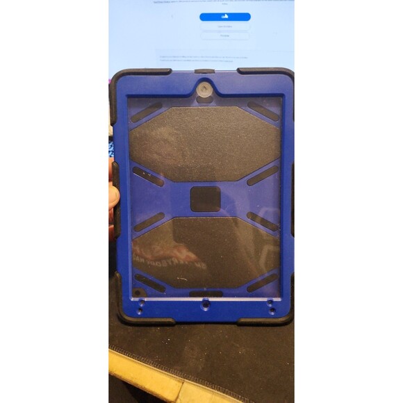 Griffin Survivor iPad Case – Blue/Black Rugged Shockproof Protective Cover - Picture 1 of 2